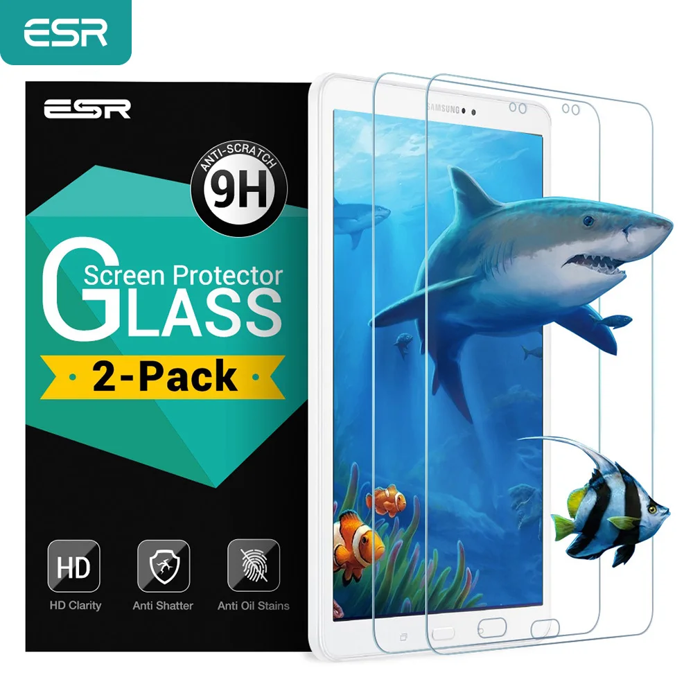 ESR Защитная пленка для Samsung Galaxy Tab 2 шт./лот экрана из закаленного стекла A 10 1 T585 T580 SM