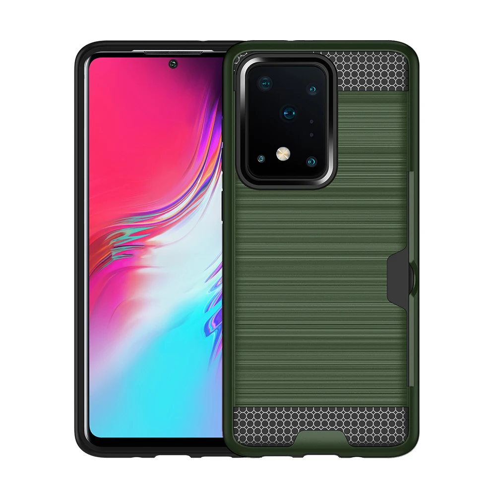 Чехол для Samsung Galaxy S10 Plus S20 Ultra гибридный держатель карт защитный чехол Note 10 Pro 9 8 S7 S8