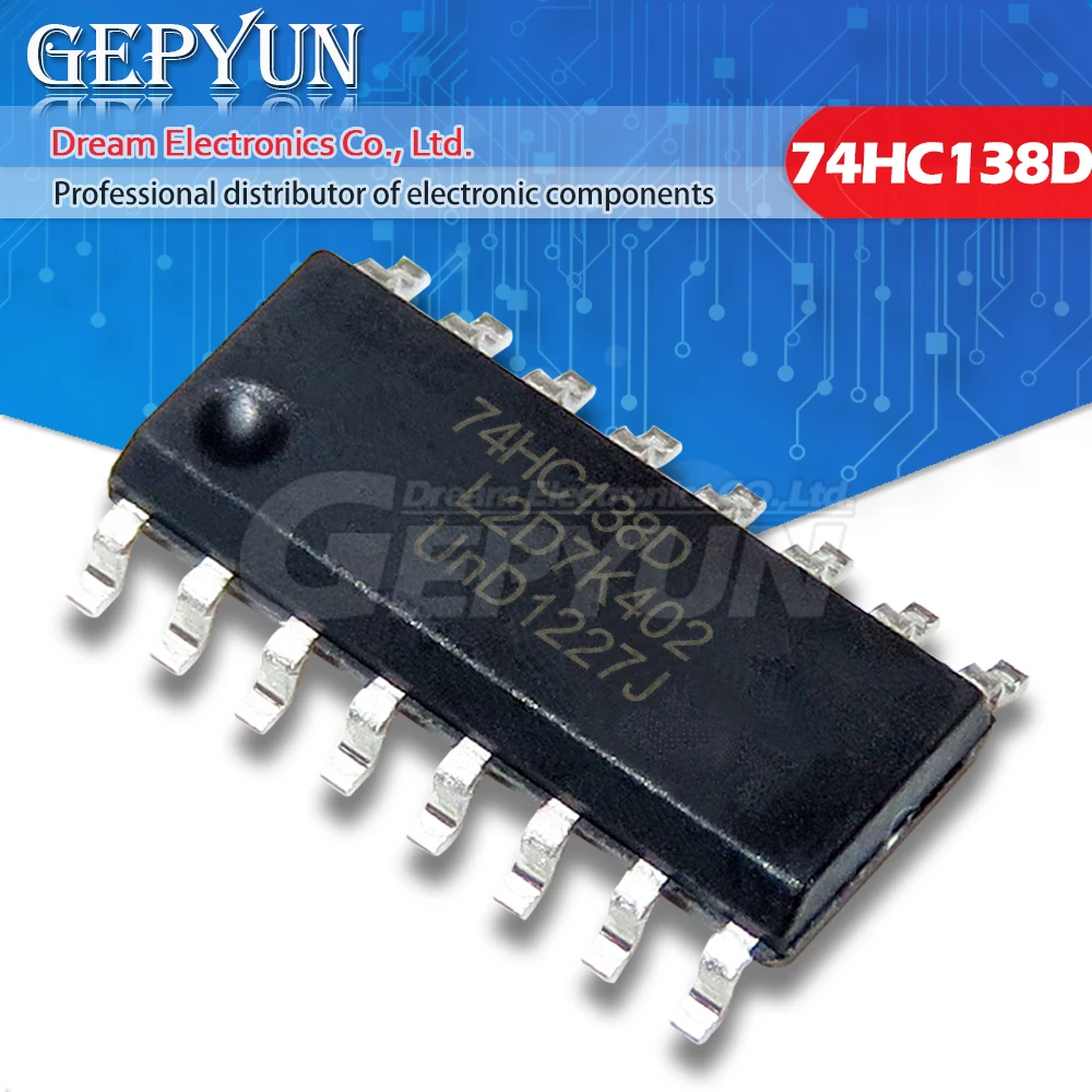 10 шт. 74HC138D SOP16 74HC138 SOP SN74HC138DR SMD новый и IC |