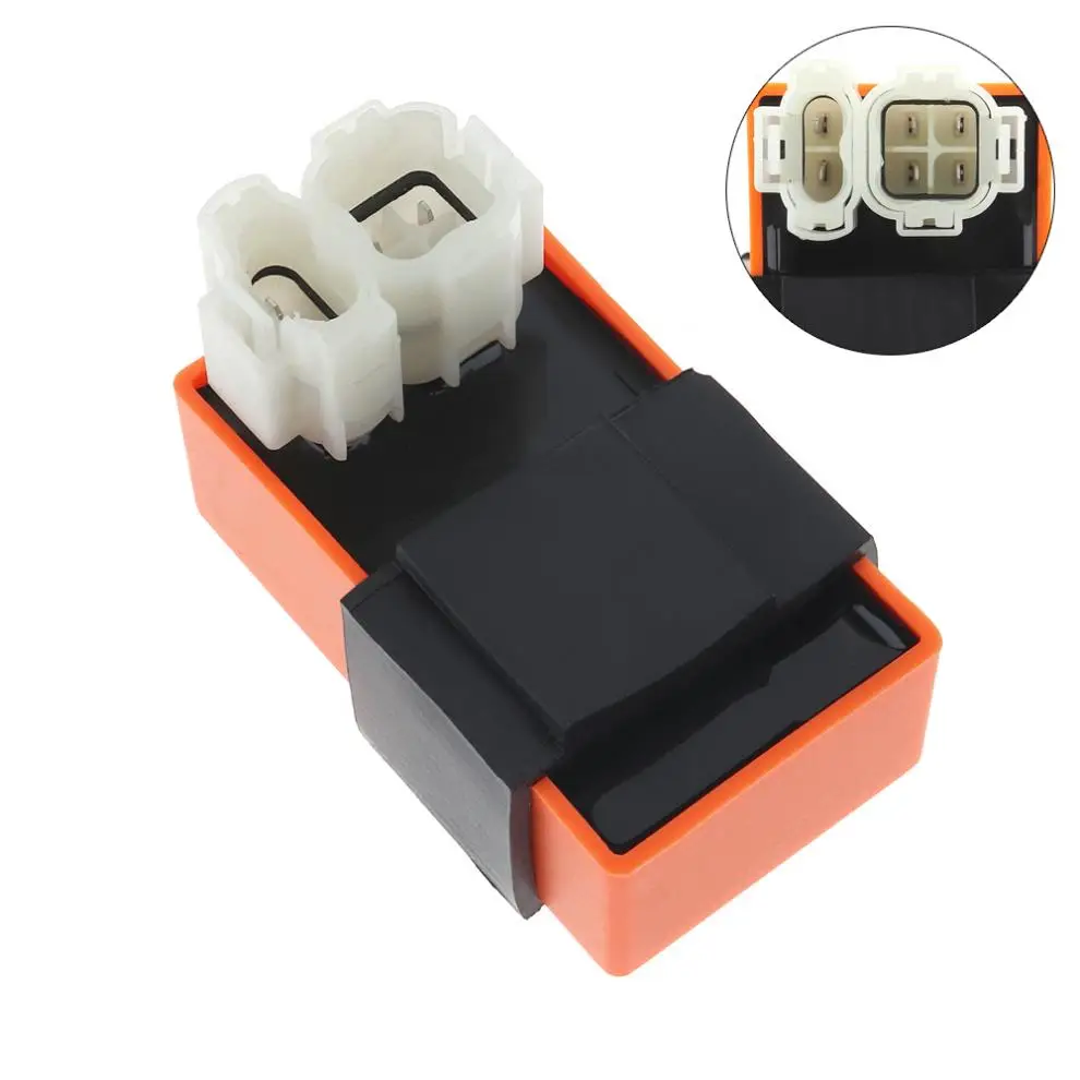 

6-контактный воспламенитель для мотоцикла, стабильная производительность, блок переменного тока 6P CDI, воспламенитель для квадроцикла, подходит для скутера, внедорожника, квадроцикла GY6 125/150CC