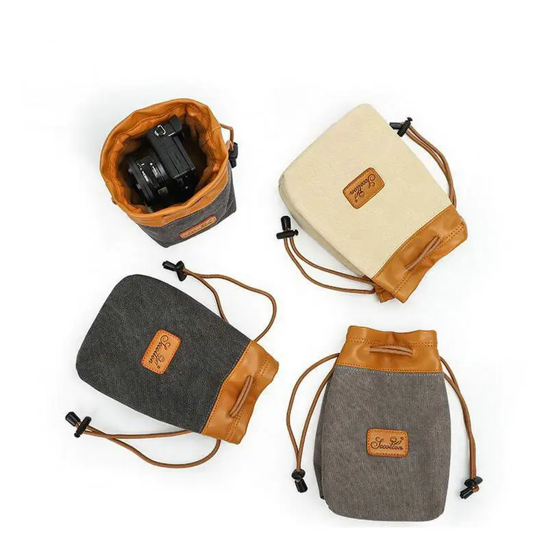 Сумка для камеры чехол защитная сумка объектива DSLR SLR NIKON CANON FUJI SONY OLYMPUS|Сумки