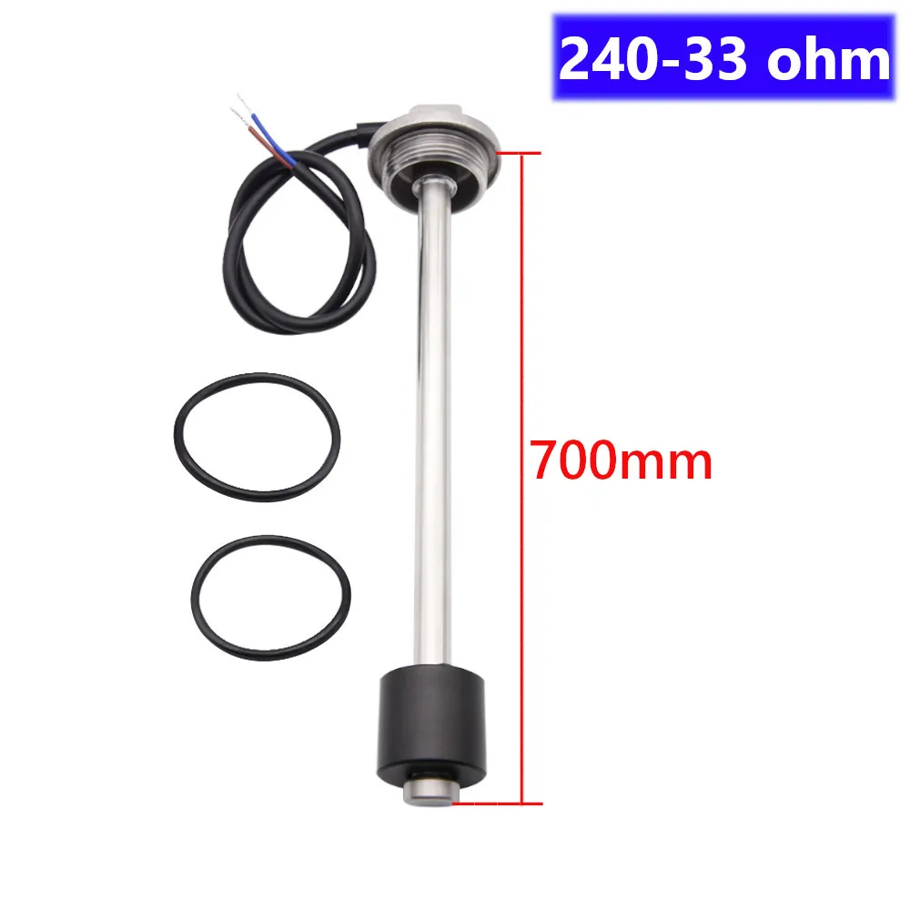 700 мм судовая лодка датчик уровня топлива для 0 190ohm 240 33ohm измеритель воды