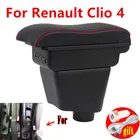 Подлокотник для Renault Clio Mk4, Автомобильный Центральный контейнер для хранения
