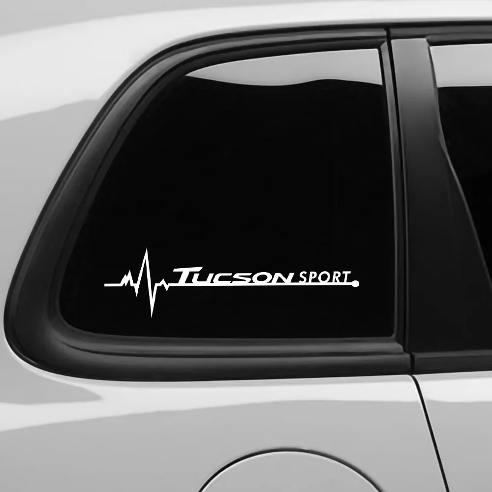 

2pcs Vinyl Reflective Car Body Side Window Decor Stickers Decals Styling For Hyundai i30 Tucson Accent i20 Elantra Santafe ix35