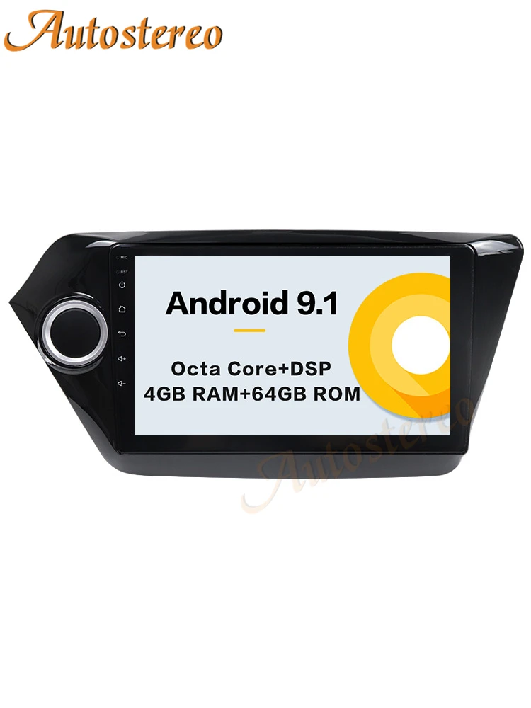 Автомагнитола на Android 9 1 с GPS навигацией для KIA K2 RIO 2010 2016|Автомагнитолы| |