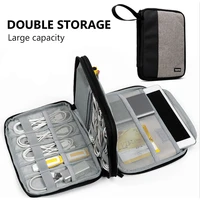electronics organizer travel cable organizer accessories case pouch bag for charger power bank usb hub usb flash driveipad