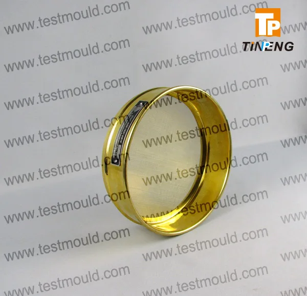 

200mm Microns of Wire Mesh Lab Test brass test sieves