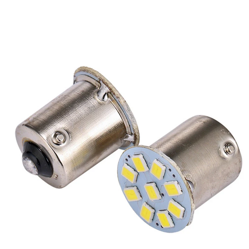 

1pcs x Super White BA15S 1156 9 SMD Corner Tail Turn Signal Brake Lights Bulbs Lamp Lights