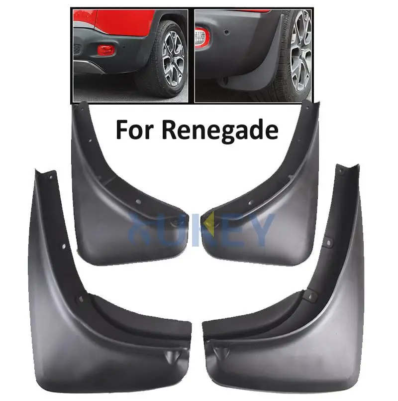 

4 шт./комплект, брызговики для Jeep Renegade BU 2014 - 2021