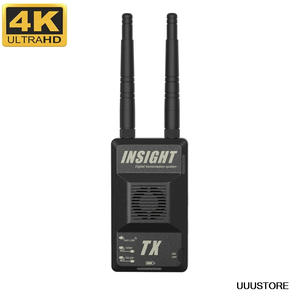 

long range Insight Solo 5G Full HD 4K HDMI Digital Wireless Video Transmitter System for RC FPV Drone Quadcopter Airplane