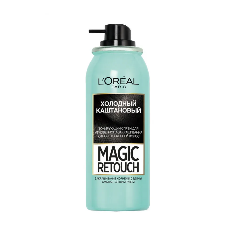 Тонирующий спрей L'Oreal Paris Magic Retouch для мгновенного закрашивания корней волос 75