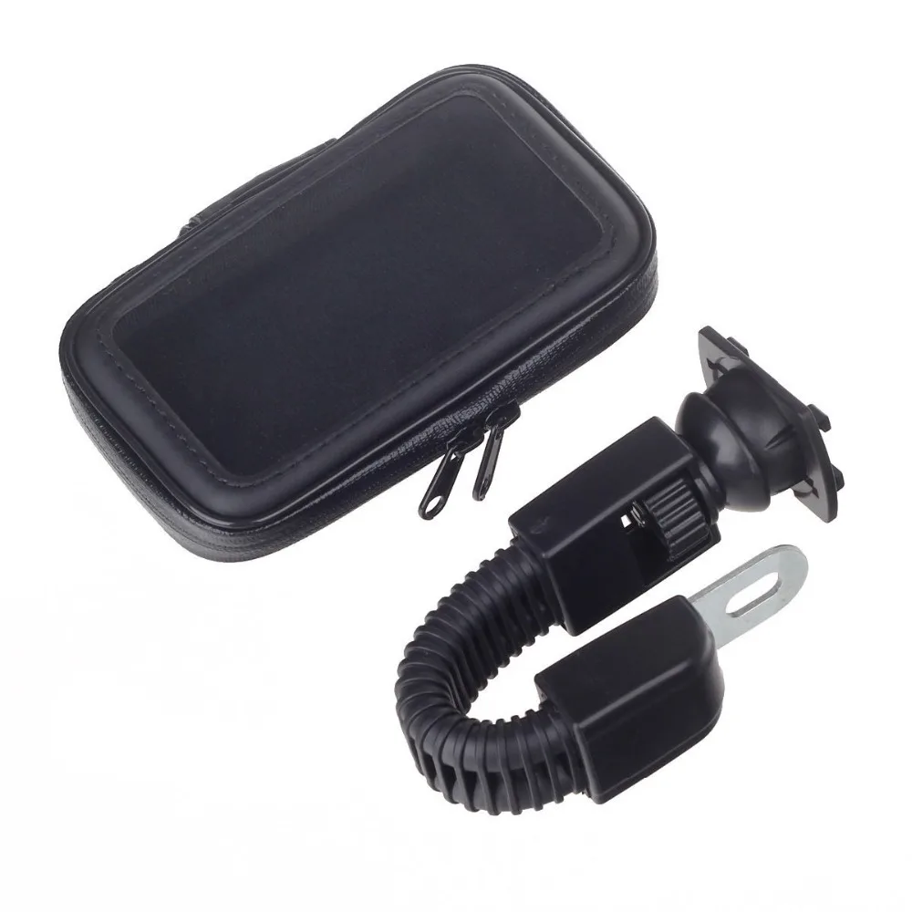 Держатель для телефона мотоцикла ATV зеркало заднего вида скутера водостойкий