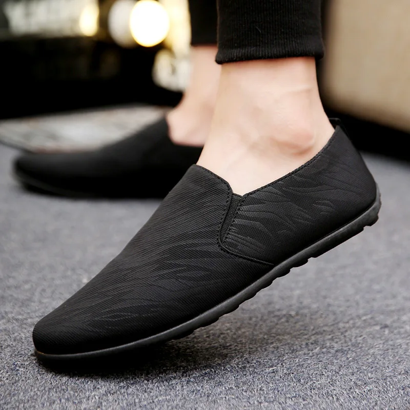 

Men's Board Shoes Canvas Shoes Breathable Casual Non-slip Wear-resistant and Comfortable Single Shoes Low-top