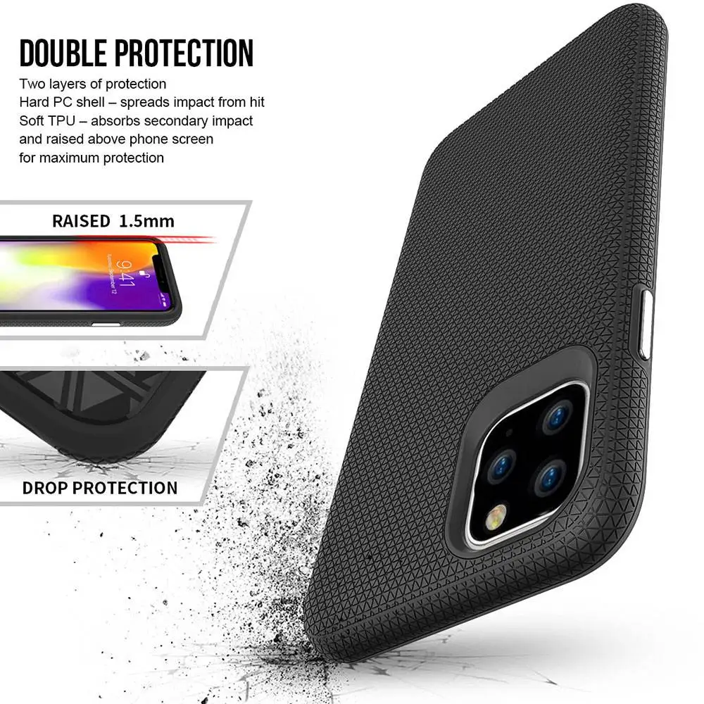 KISSCASE 2 в 1 сетчатый защитный чехол для телефона iPhone XR X XS MAX 7 8 6 6S Plus TPU + PC