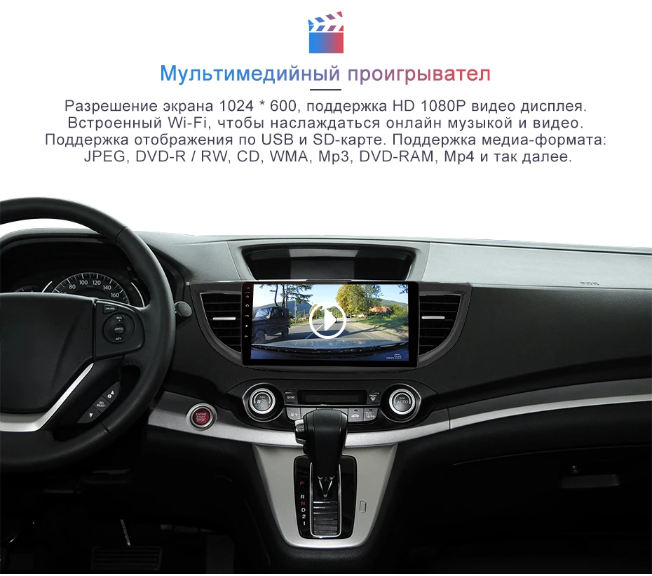Junsun 4G+ 64G Android 9,0 для Honda CR-V CRV 2012 2013 Авто 2 din автомагнитола стерео плеер Bluetooth gps Нет 2din dvd