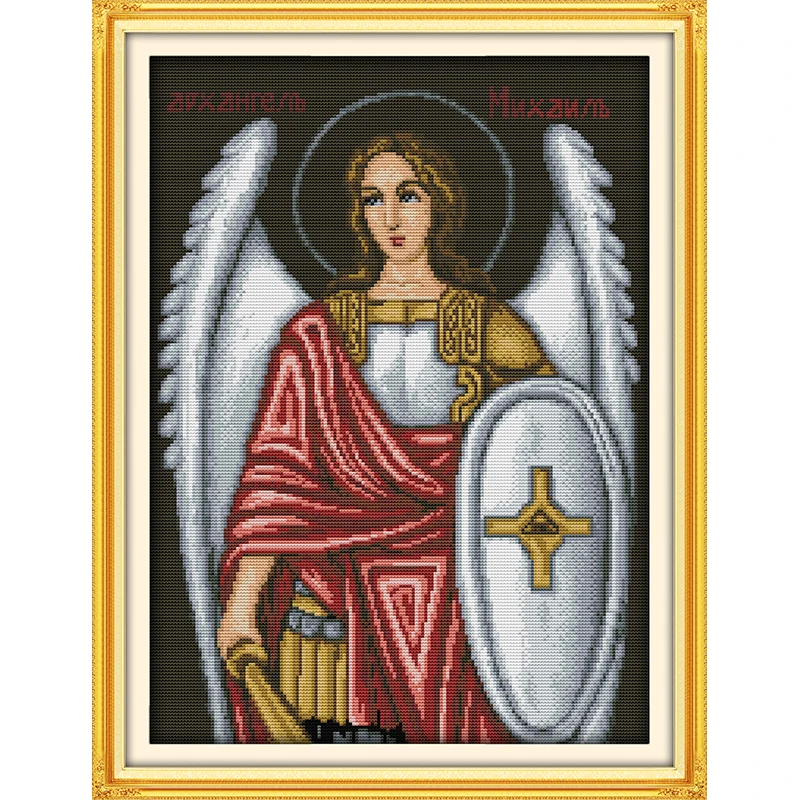 

Jun Sunday Religious figure(1) Chinese Cross Stitch Kits Ecological Cotton Stamped Printed DIY Christmas Gift Wedding Decoration