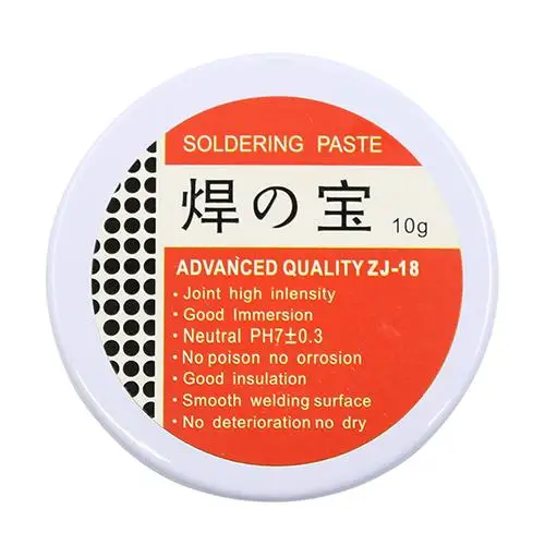 

PCB IC Parts Welding Soldering Gel Tool Repair Solder Welding Tool Soldering Paste Mild Rosin Environmental Soldering Flux 10g