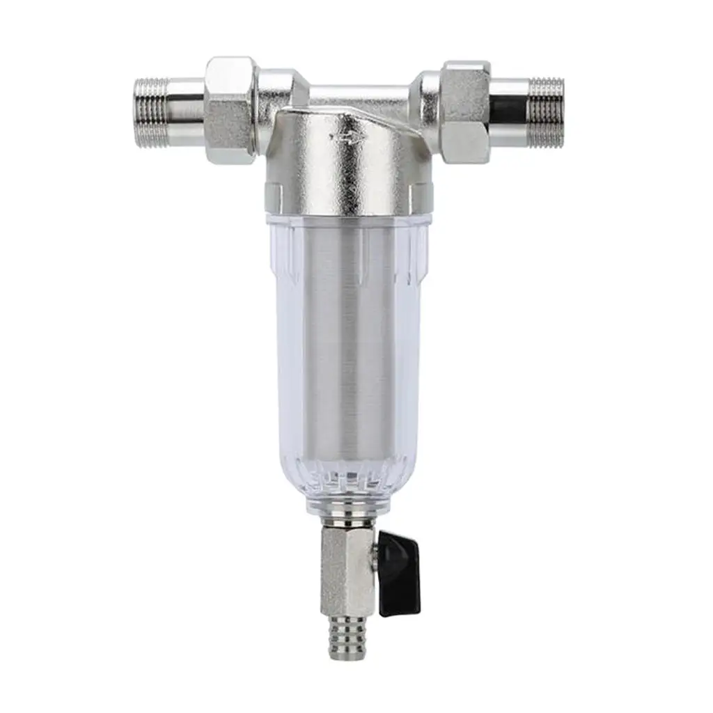 

Home Bath Water Purifier Pre-Filter Filtering Mesh Useful Copper Kitchen Faucet 4 6 points Water Purifer Filter