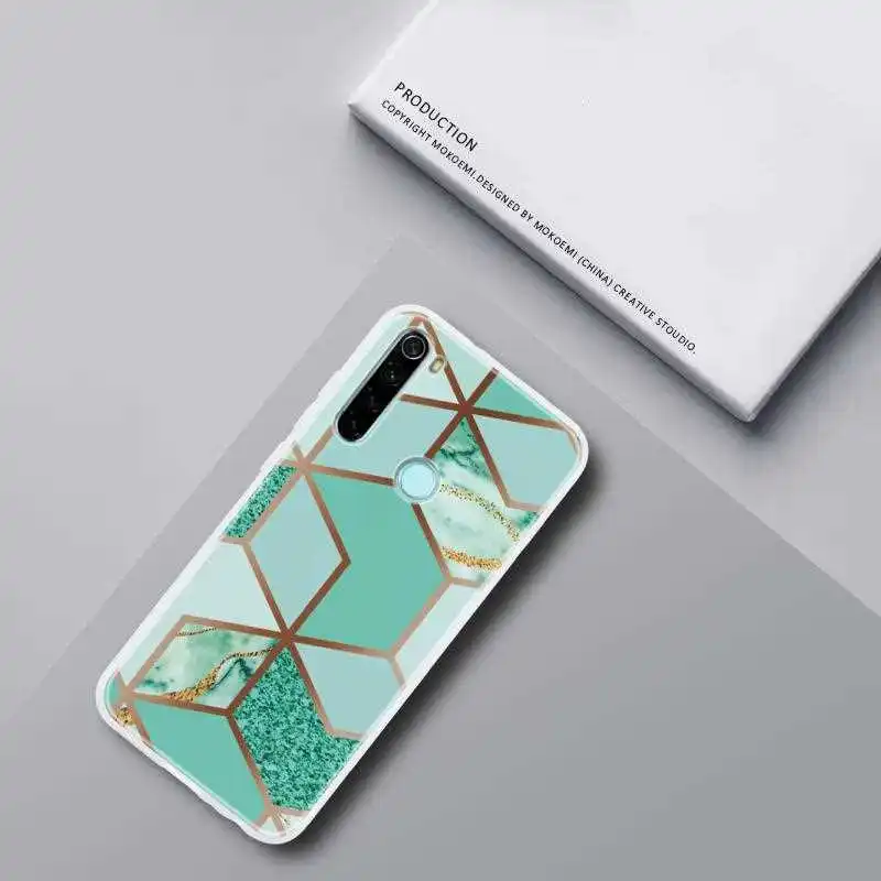 

Joomer Geometric Pattern Soft Case For Xiaomi Redmi Note 8T 8 7 6 5 Pro 7a 4x 4 Phone Case Cover