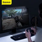 Настольная лампа Baseus с плавным затемнением, асимметричный светильник с питанием от USB для защиты глаз и экрана компьютера