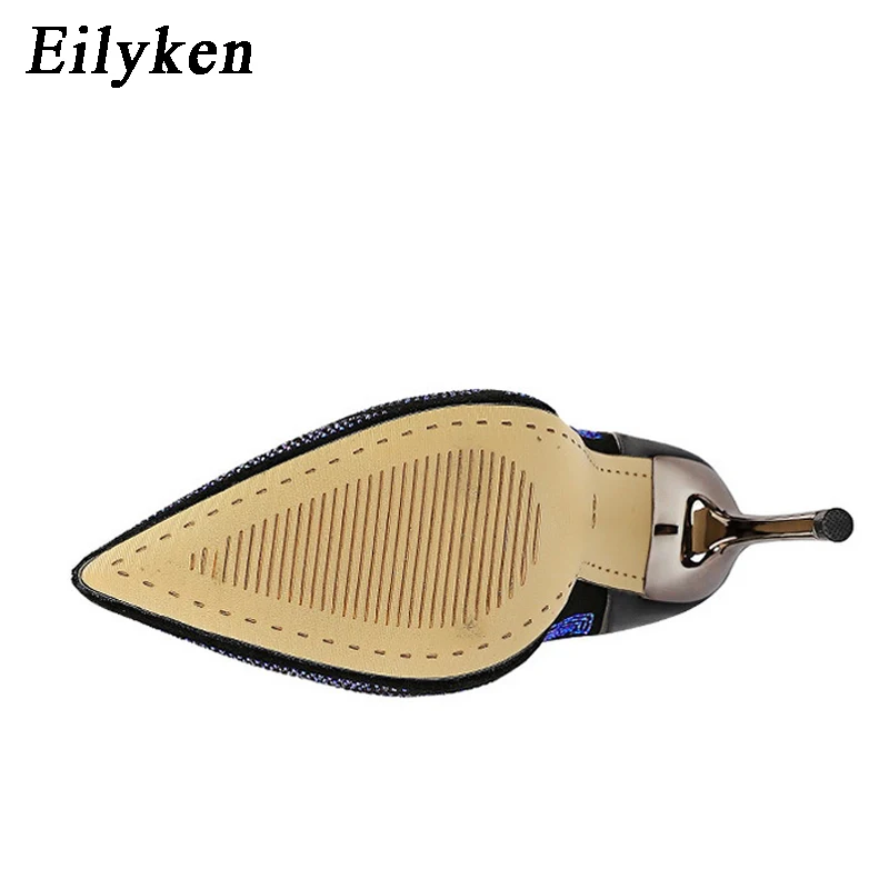 Eilyken ботинки для ночного клуба на высоком каблуке женские сексуальные с острым