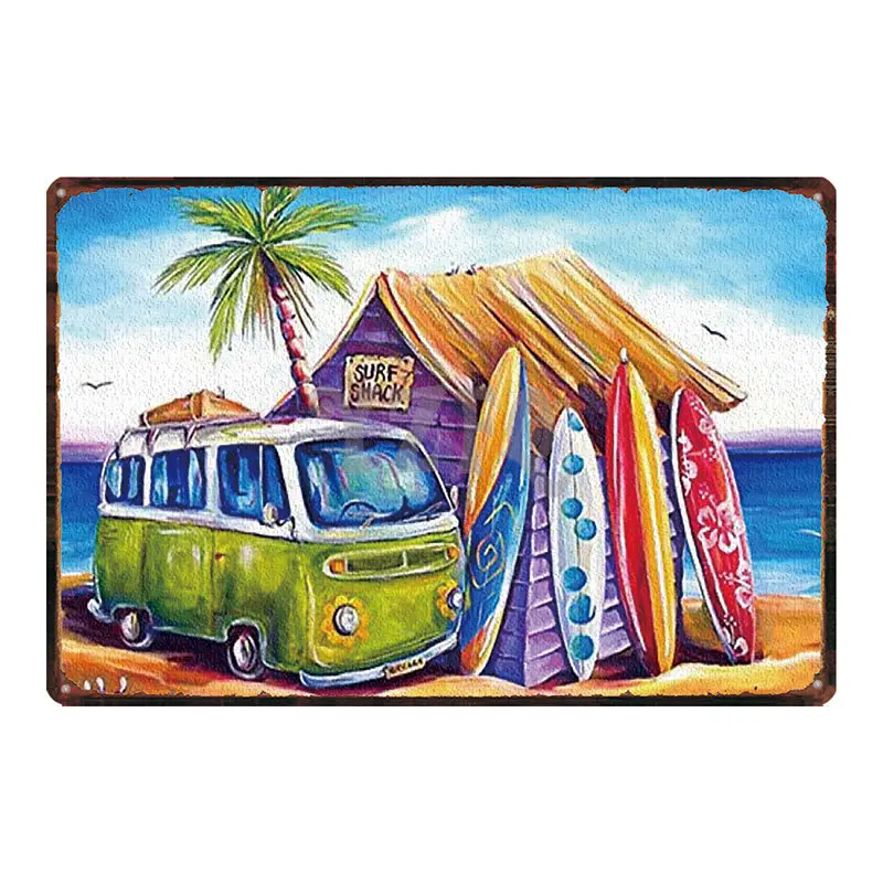 Tiki Bar оловянные знаки металлическая пластина настенный паб кухня ресторан