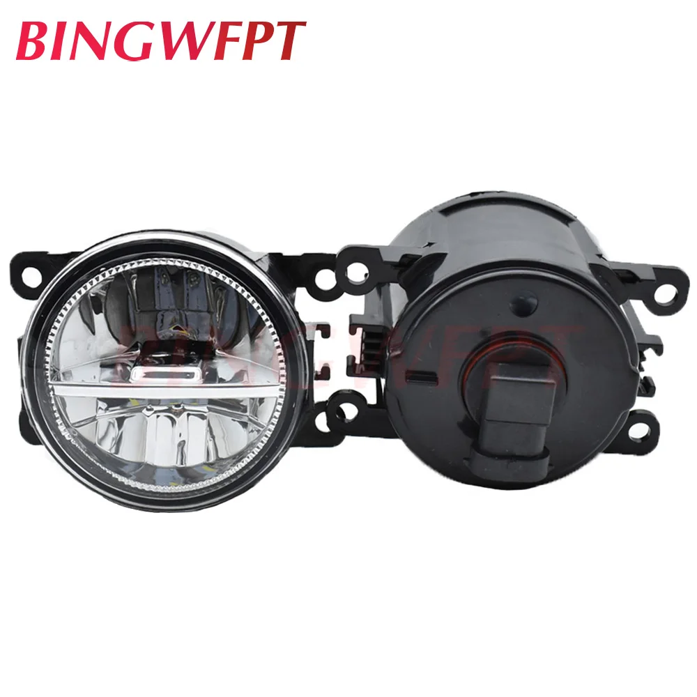 

Противотуманные фары, 2 шт./лот, 12 В, светодиодные, для Mitsubishi Outlancer 3 2013, Mitsubishi Outlander ZJ 2012 ~ 2015