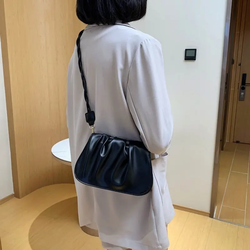 Женская плиссированная сумка DikizFly сумка-мессенджер через плечо роскошные