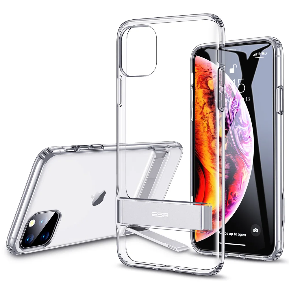 ESR чехол для телефона для iPhone 11 11 Pro 11 Pro Max чехол Вертикальная и горизонтальная подставка металлический чехол с подставкой для iPhone 11