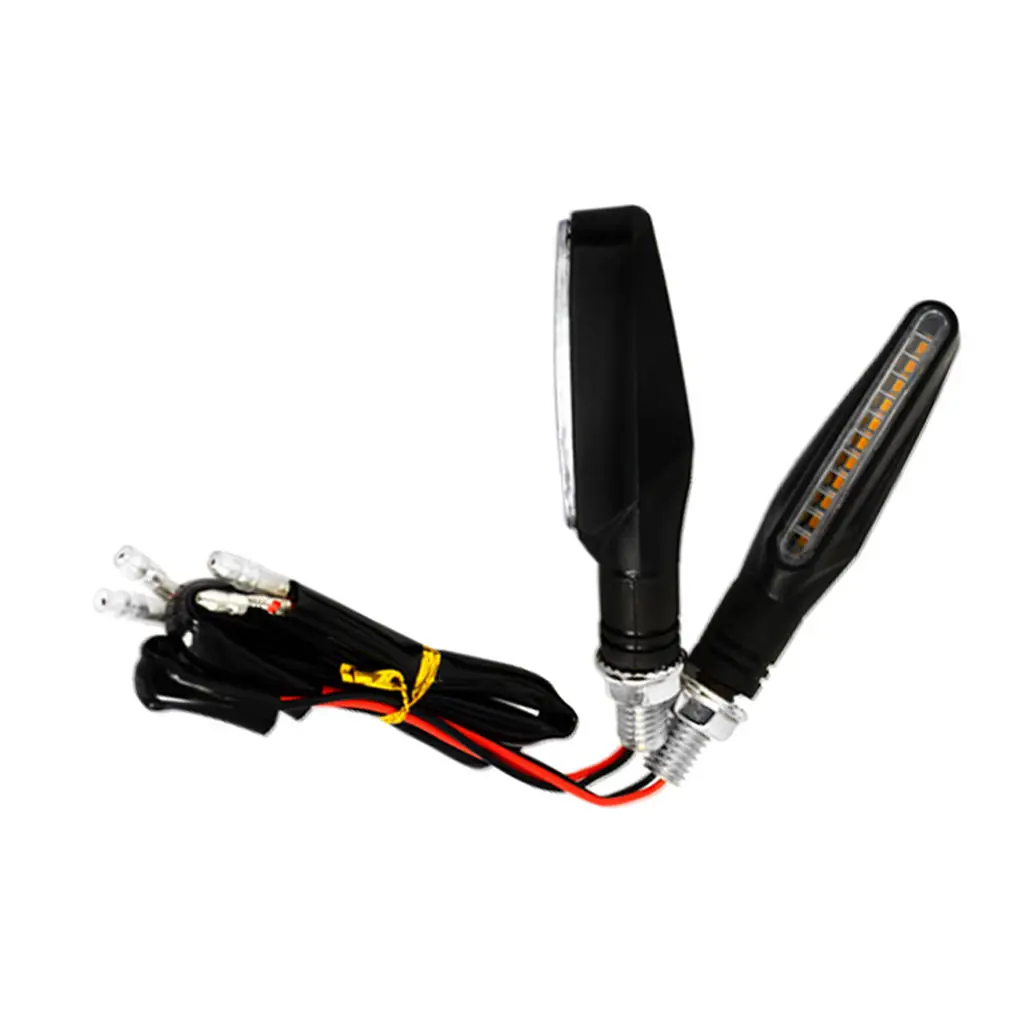 

2pcs Flowing Water LED Motorcycle Turn Signal Indicators For Benelli BJ600