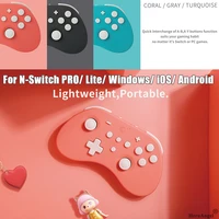 gulikit switch controller wireless support bluetooth gamepad for nintend switch pro lite windows ios android game joystick