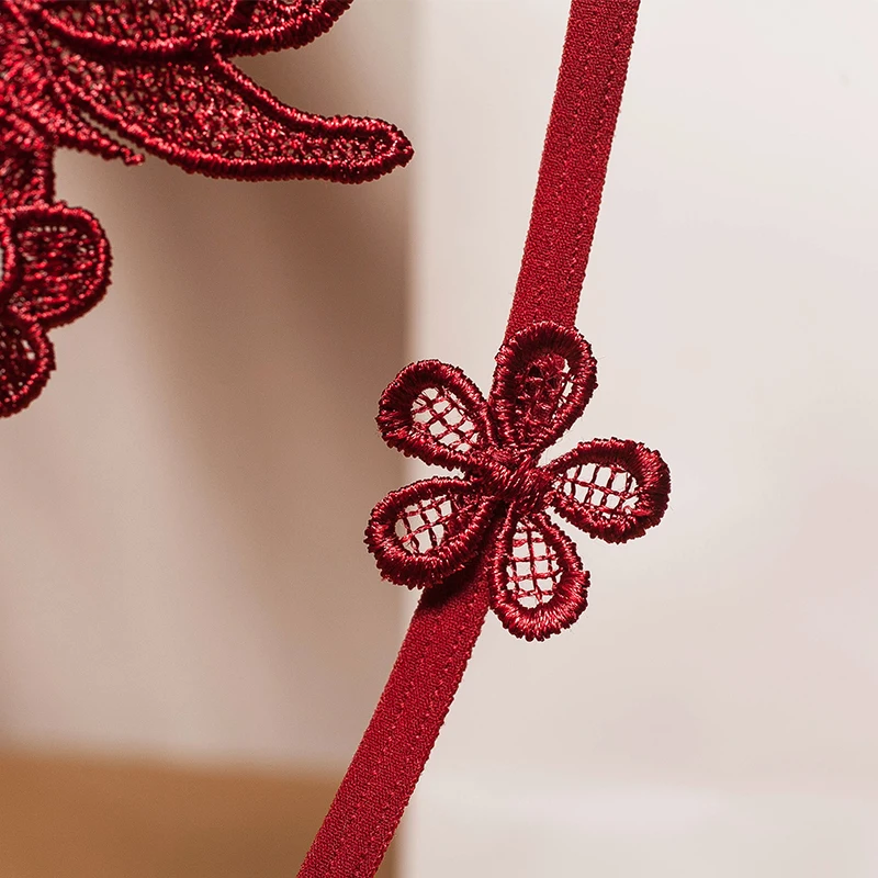 

Women Erotic T Pants Temptation Underwear G- Spot Stimulation Open Crotch Panties Sexy Lingerie Thong Pearl Hollow Embroidery