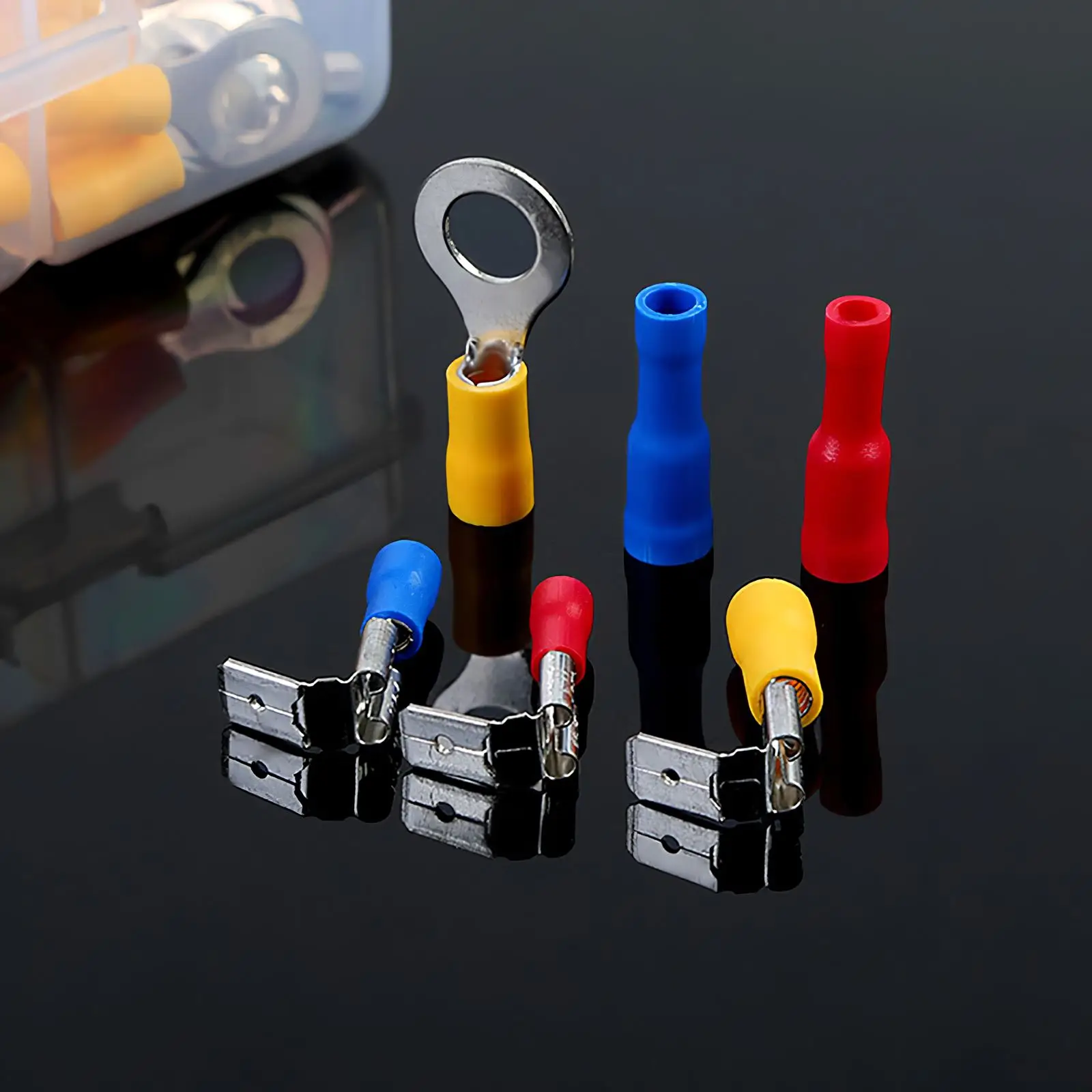 

Crimp Terminals Insulated Seal Electrical Wire Connectors Crimp Terminal Connector Assortment Kit