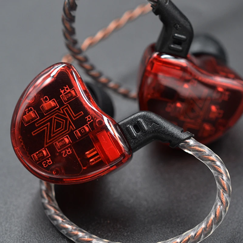 KZ ZS10 4BA с динамическим гибридным наушником HIFI DJ Monito спортивные наушники для бега 5
