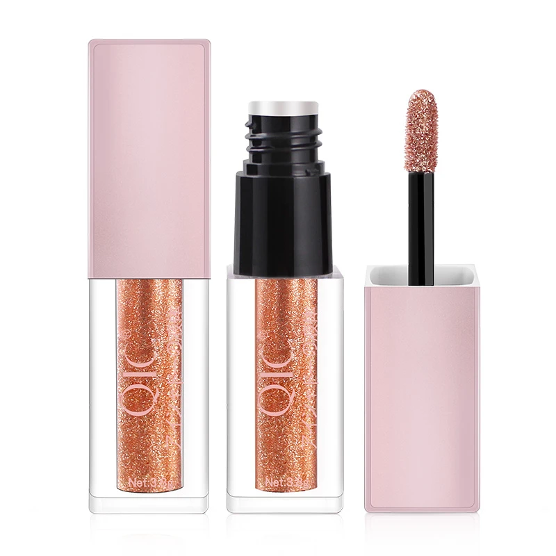 Брендовый блестящий и блестящая жидкая Алмазная подводка для глаз перламутровый