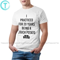 potato t shirt couch potato social distancing t shirt men plus size tee shirt short sleeve printed tshirt