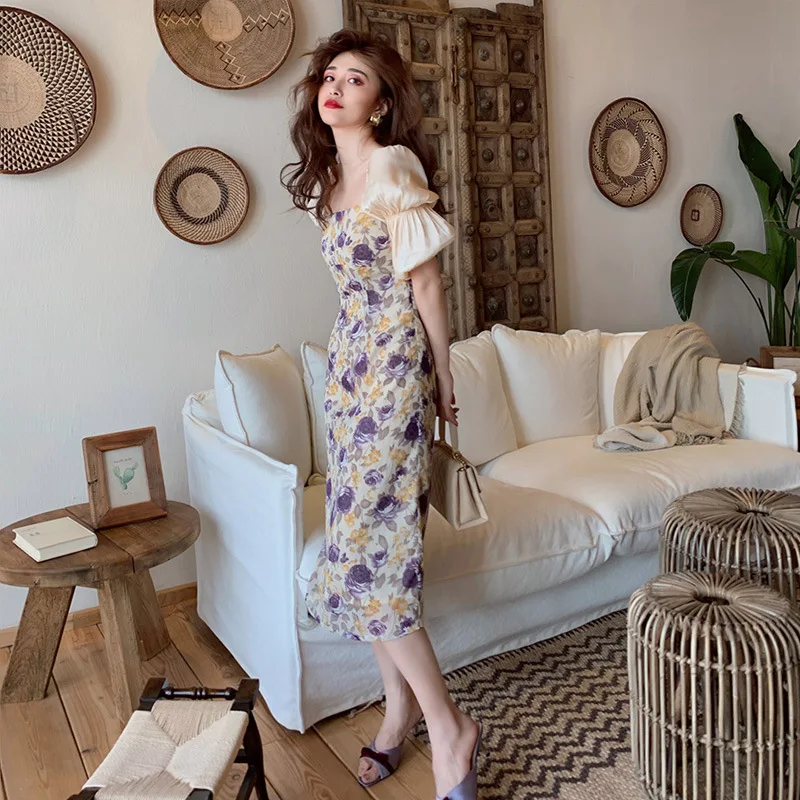 

2019 women summer vintage 2020sweet lolita dresses tube dress bodycon midi dresses for party elegant women's ware feamale dress