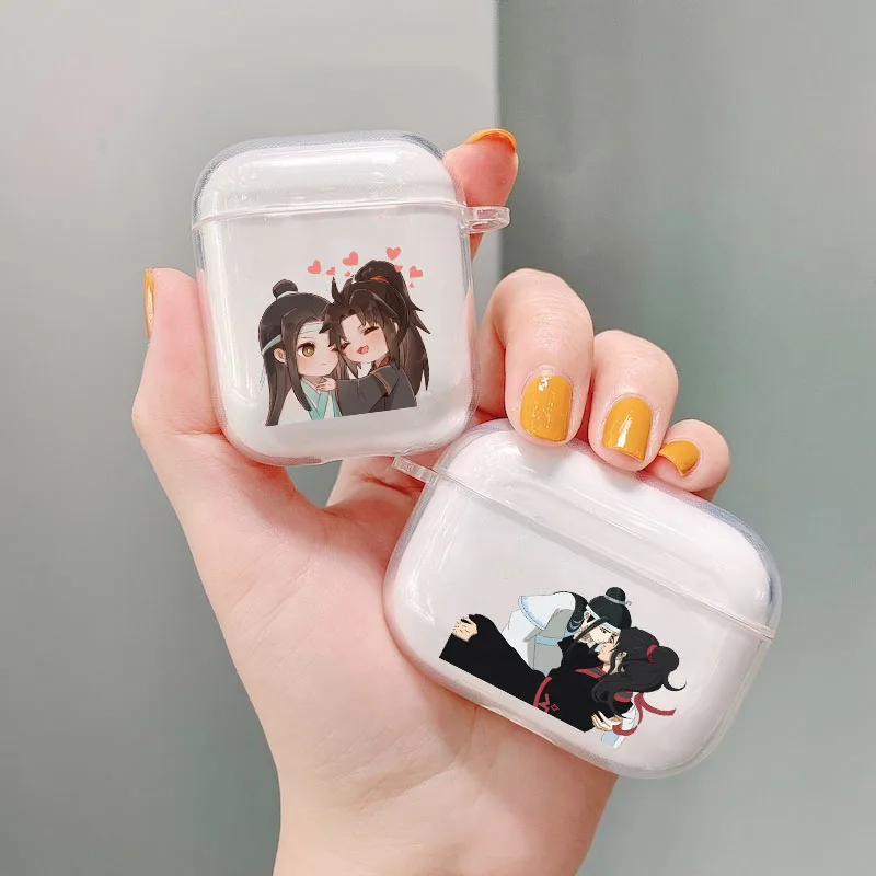 Anime Mo Dao Zu Shi Case For Airpods Soft Clear Silicone Wireless Bluetooth Earphone Cover AirPods Pro | Мобильные телефоны и