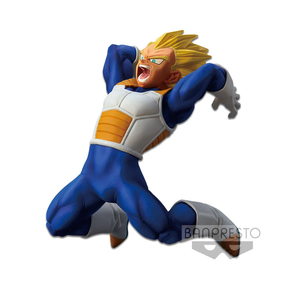 Best Match Vegeta Tronzo Оригинальные фигурки Dragon Ball Banpresto Broly Goku Vegeta Gogeta Zamasu ПВХ Фигурки игрушки Супер Saiyan Фигурки игрушки - Цвет: Best Match Vegeta