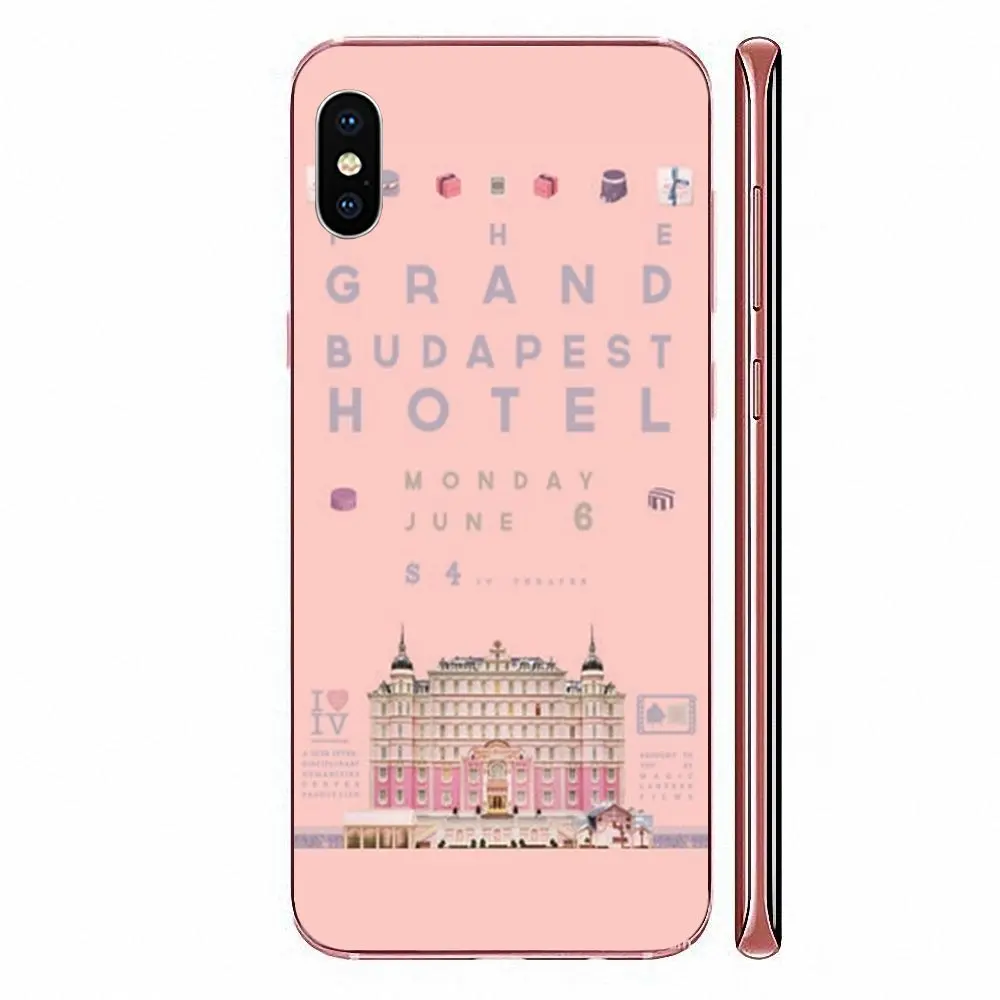 Для iPhone 11 Pro 4 4S 5 5S SE 5C 6 6S 7 8X10 XR XS Plus Max TPU защитные чехлы Grand Budapest Hotel | Мобильные