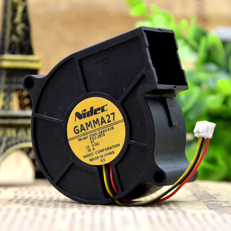 

NEW D06F-12BS2 01B 6025 12V 0.21A 3 wires Motor protection cooling