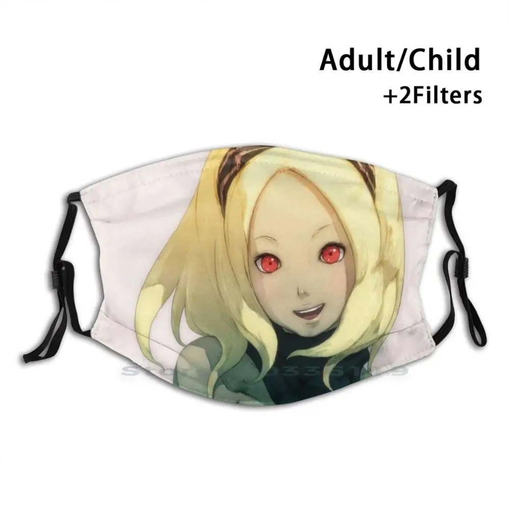 

Маска для детей, многоразовая, с фильтром Pm2.5, Гравитационный рисунок