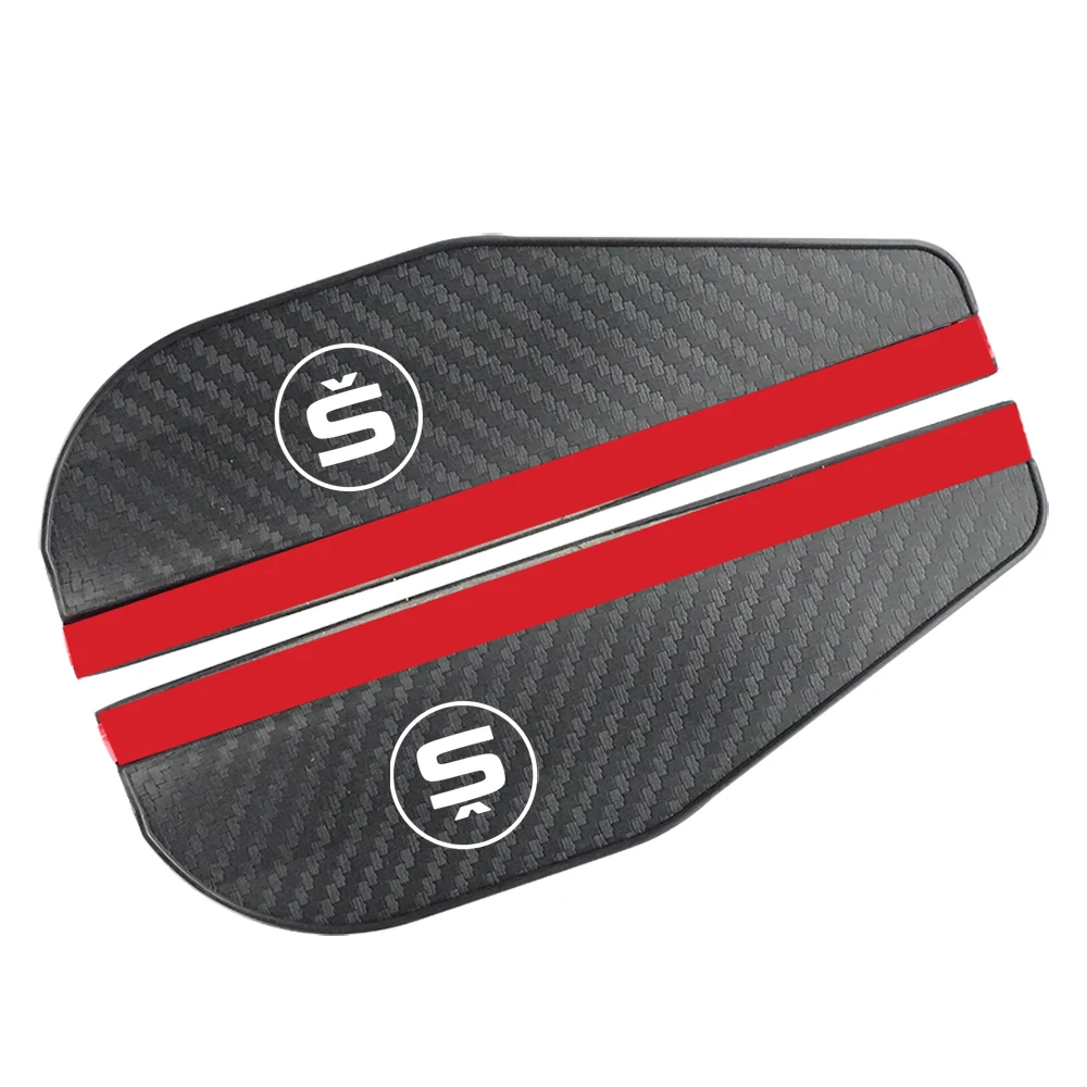 

Автомобильные непромокаемые брови для Skoda YETI VISION SCALA RAPID KODIAQ KAROQ KAMIQ Fabia ENYAQ CITIGO, непромокаемые аксессуары для тюнинга, Декор