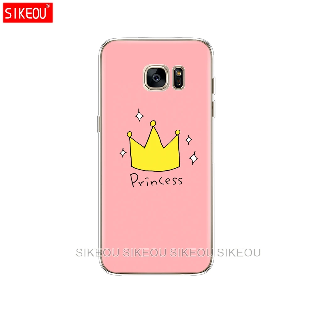 Мягкий силиконовый чехол SIKEOU из ТПУ для Samsung Galaxy S7 G930F G930FD G930W8 телефона|Бамперы| |