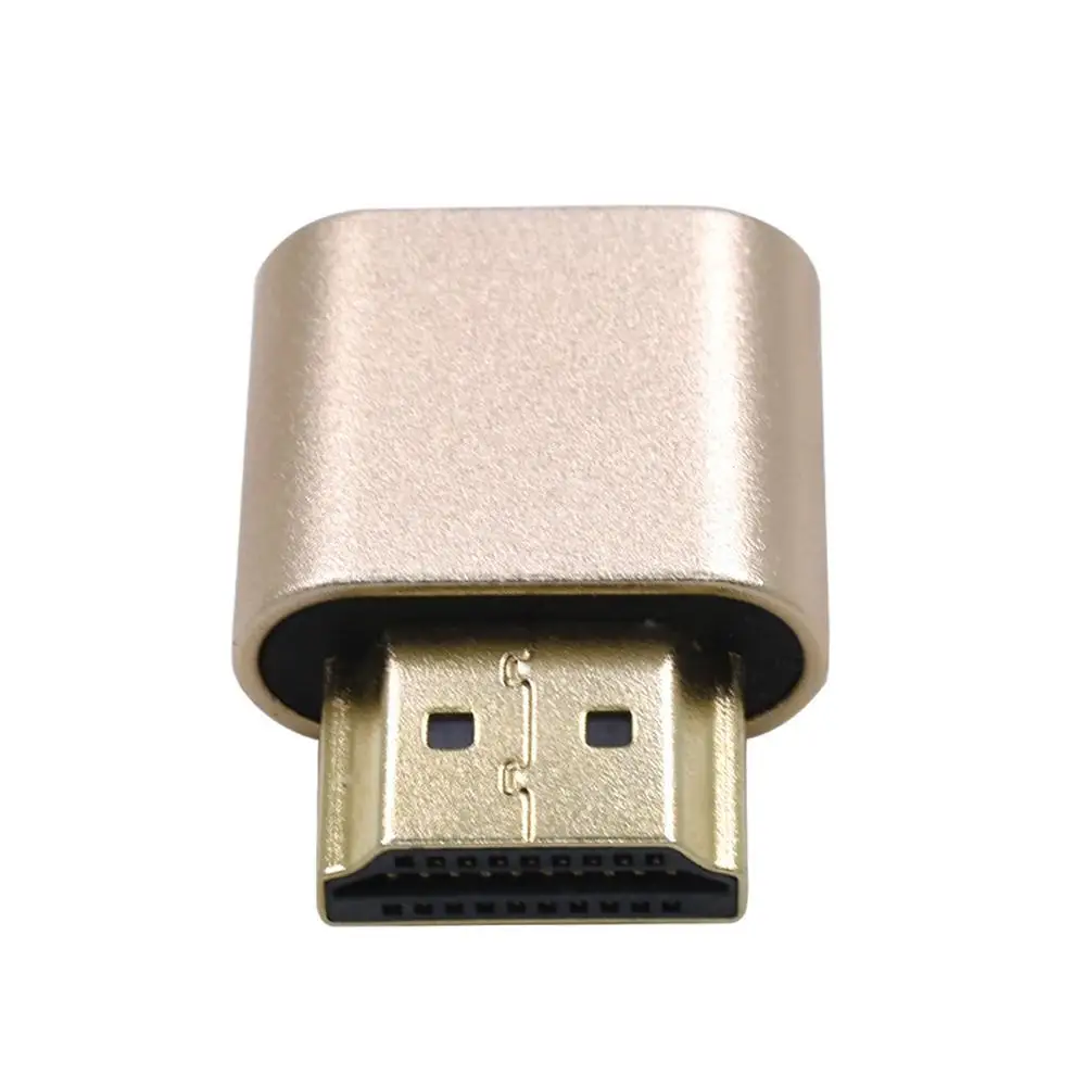Мини Портативный HDMI 4K 3840x2160 60 Гц виртуальной манекен штекер EDID фиктивный