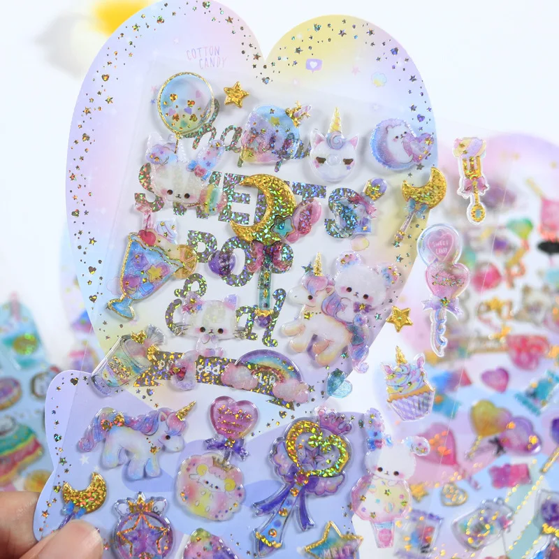 1 компл./лот канцелярские наклейки Веселые конфеты дневник декоративные