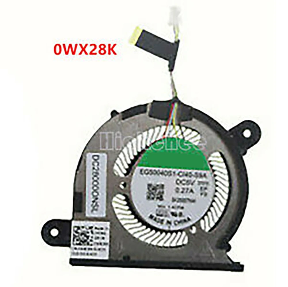 Новый вентилятор ЦП для графического процессора Dell xps 2020 13 9300 0FRK0V 0WX28K 4-проводной