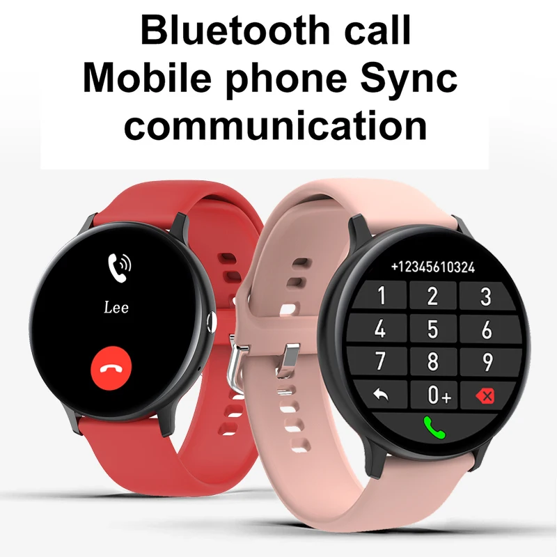 

Ins Women Smart Watch Activity Tracker Heart Rate Monitor Full screen touch Sports Ladies Smart Watch Men For Android IOS