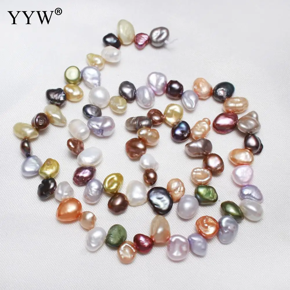 6 8 мм Разноцветные пресноводный жемчуг бусины в виде шариков ААА 100% натуральный