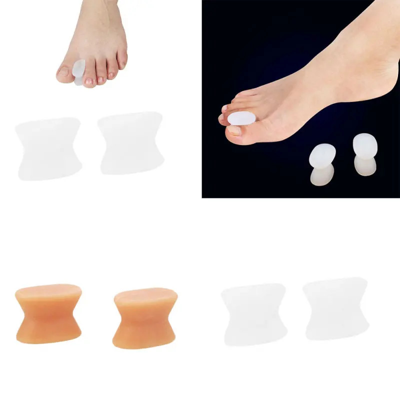 1 пара Выпрямитель для ног с силиконовым гелем облегчения ухода за ногами Bunion